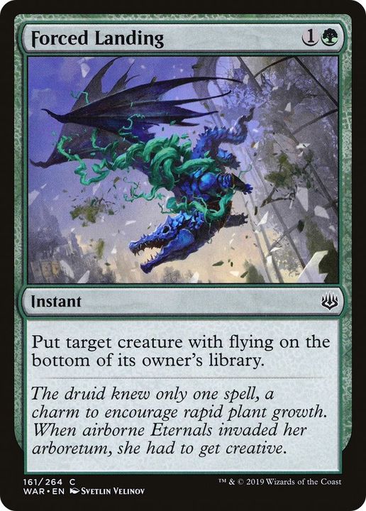 Forced Landing in the group Magic the Gathering / Types / Colors / Green at Proxyprinters.com (33902)