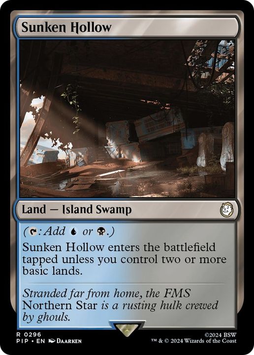 Sunken Hollow in the group Magic the Gathering / Sets / Fallout at Proxyprinters.com (33906)