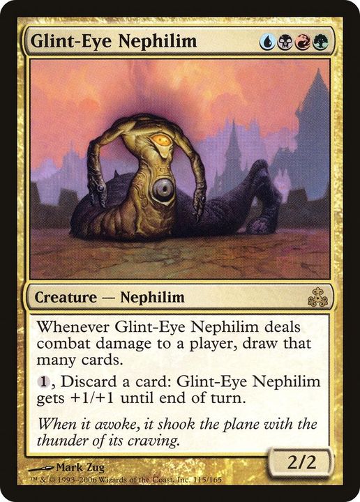 Glint-Eye Nephilim in the group Magic the Gathering / Types / Colors / Multicolors / B, G, R, U at Proxyprinters.com (3393)