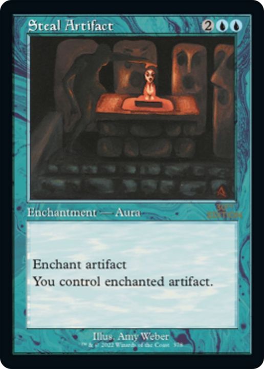 Steal Artifact in the group Magic the Gathering / Types / Colors / Blue at Proxyprinters.com (33931)