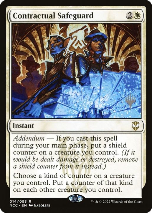 Contractual Safeguard in the group Magic the Gathering / Types / Colors / White at Proxyprinters.com (33937)