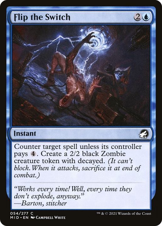 Flip the Switch in the group Magic the Gathering / Types / Colors / Blue at Proxyprinters.com (33963)