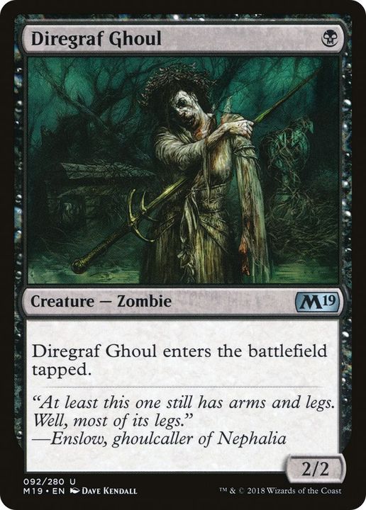 Diregraf Ghoul in the group Magic the Gathering / Types / Creatures / Zombie at Proxyprinters.com (33993)