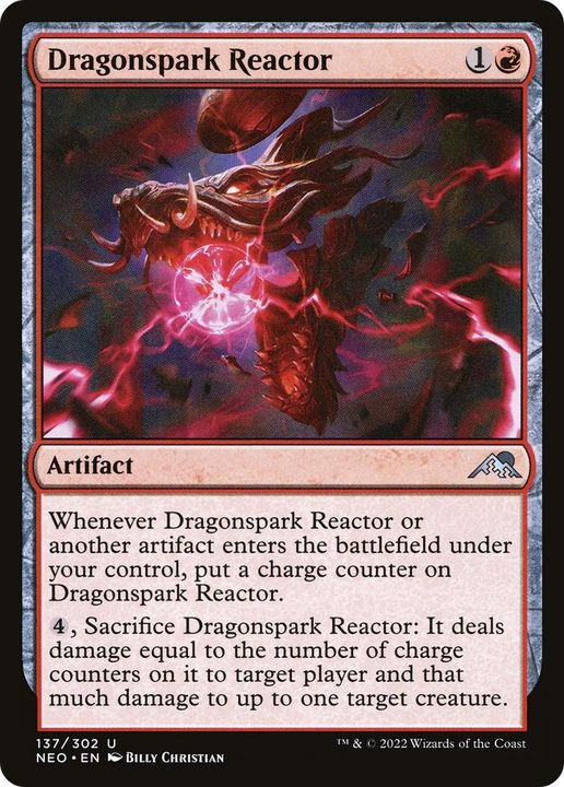 Dragonspark Reactor in the group Magic the Gathering / Types / Artifacts / Artifact at Proxyprinters.com (33998)