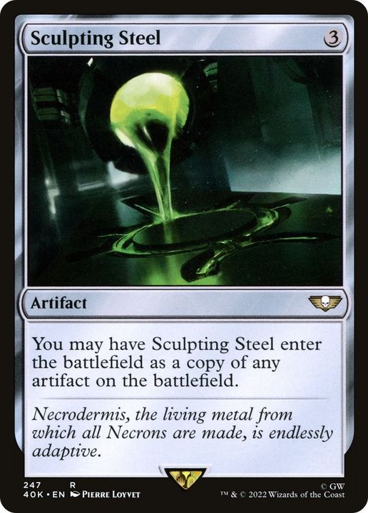 Sculpting Steel in the group Magic the Gathering / Types / Artifacts / Artifact at Proxyprinters.com (34005)