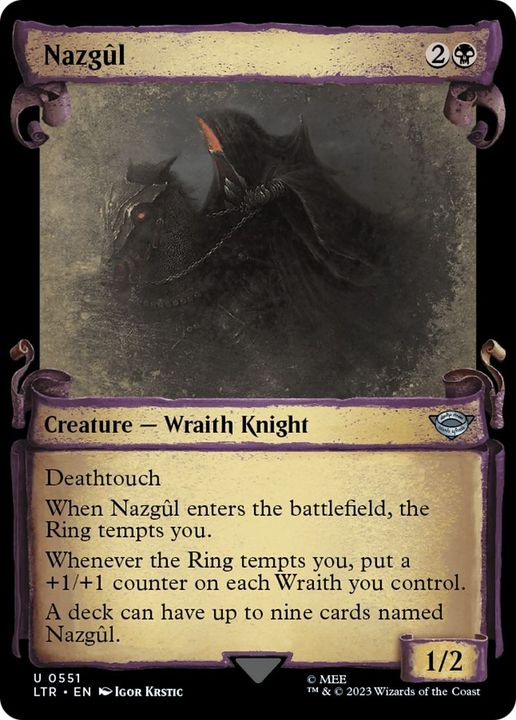 Nazgûl in the group Magic the Gathering / Types / Colors / Black at Proxyprinters.com (34021)