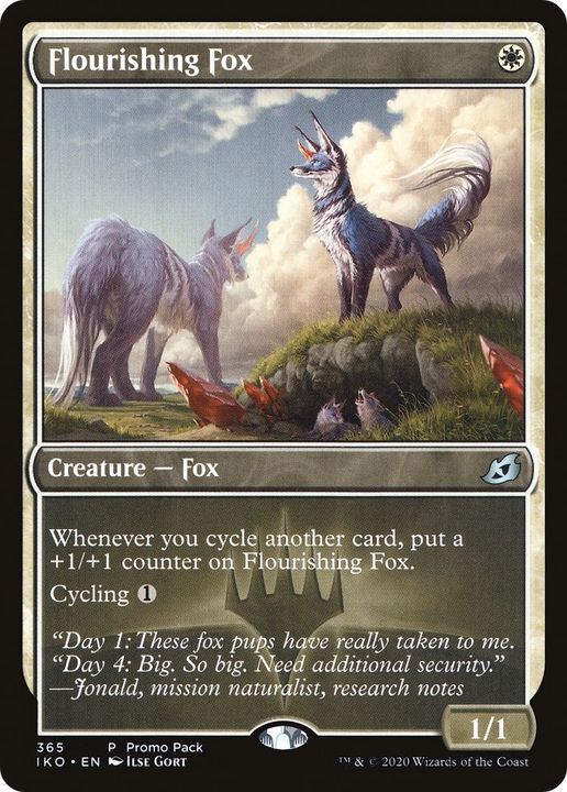 Flourishing Fox in the group Magic the Gathering / Types / Colors / White at Proxyprinters.com (34040)