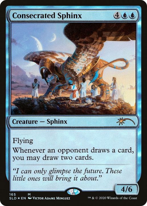 Consecrated Sphinx in the group Magic the Gathering / Types / Colors / Blue at Proxyprinters.com (3410)