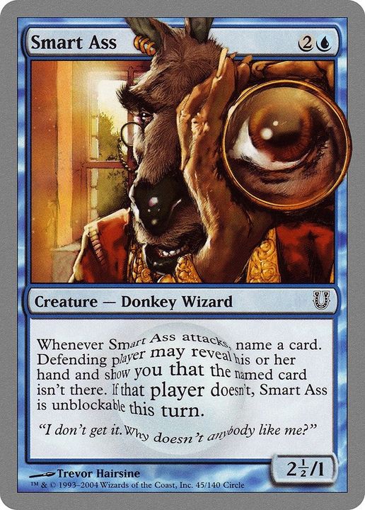 Smart Ass in the group Magic the Gathering / Types / Creatures / Wizard at Proxyprinters.com (3420)