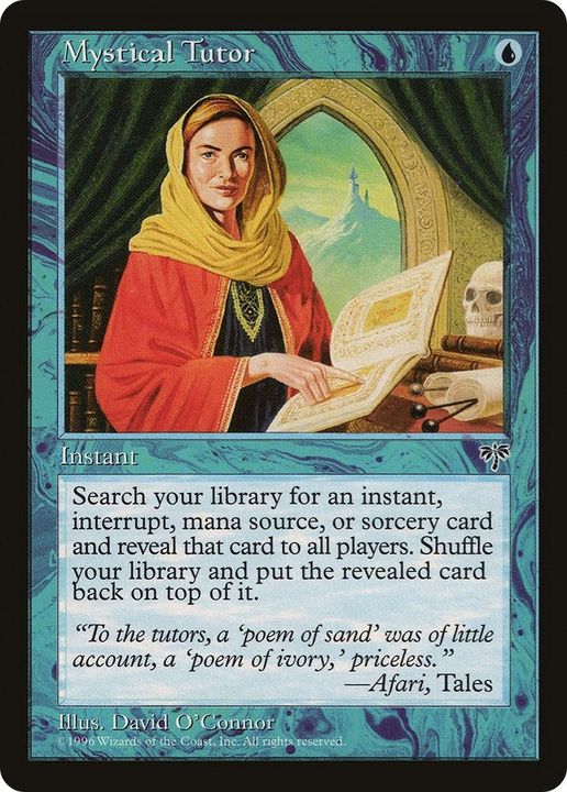 Mystical Tutor in the group Magic the Gathering / Types / Colors / Blue at Proxyprinters.com (34225)