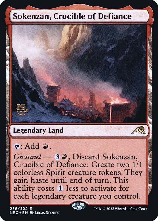 Sokenzan, Crucible of Defiance in the group Magic the Gathering / Types / Colors / Colorless at Proxyprinters.com (34237)