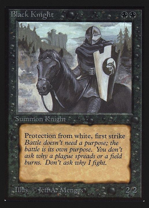 Black Knight in the group Singles at Proxyprinters.com (34244)