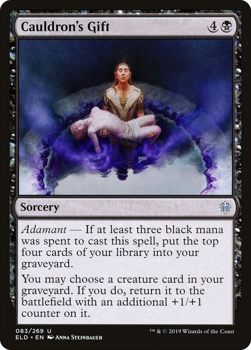 Cauldron's Gift in the group Magic the Gathering / Types / Colors / Black at Proxyprinters.com (34277)