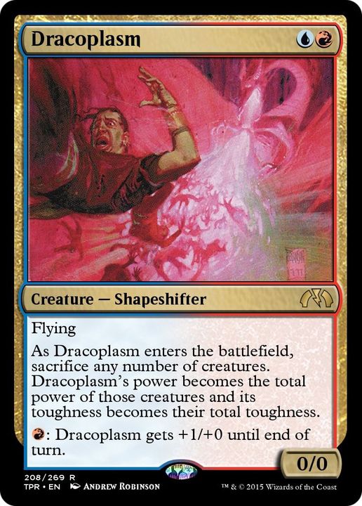 Dracoplasm in the group Magic the Gathering / Sets / Tempest Remastered at Proxyprinters.com (34309)