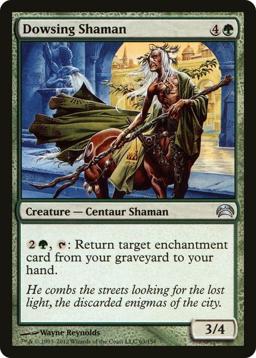 Dowsing Shaman in the group Magic the Gathering / Types / Colors / Green at Proxyprinters.com (34314)