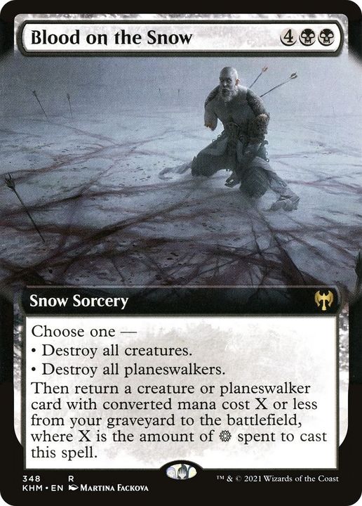 Blood on the Snow in the group Magic the Gathering / Types / Colors / Black at Proxyprinters.com (34321)