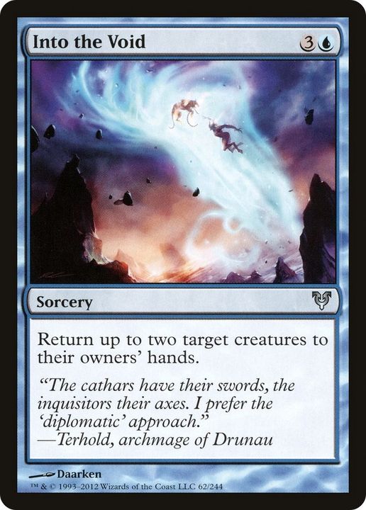 Into the Void in the group Magic the Gathering / Types / Colors / Blue at Proxyprinters.com (34328)