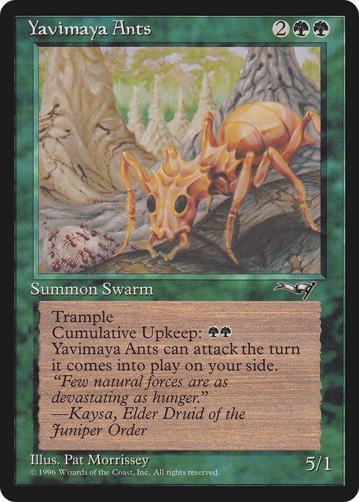 Yavimaya Ants in the group Magic the Gathering / Sets / Alliances at Proxyprinters.com (34348)