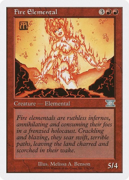 Fire Elemental in the group Magic the Gathering / Types / Colors / Red at Proxyprinters.com (34360)