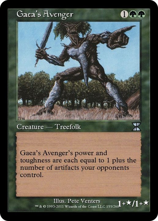 Gaea's Avenger in the group Magic the Gathering / Types / Colors / Green at Proxyprinters.com (34367)