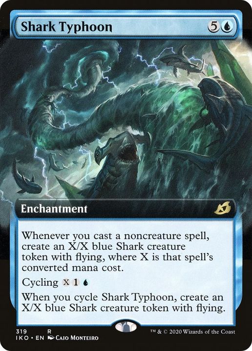 Shark Typhoon in the group Magic the Gathering / Types / Enchantment / Enchantment at Proxyprinters.com (34378)