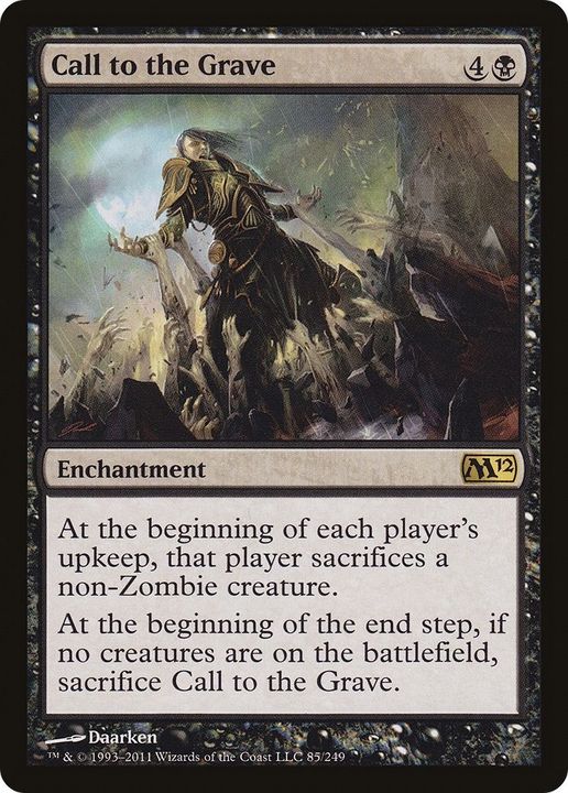 Call to the Grave in the group Magic the Gathering / Types / Enchantment / Enchantment at Proxyprinters.com (34393)