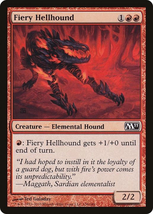 Fiery Hellhound in the group Magic the Gathering / Sets / Magic 2012 at Proxyprinters.com (344)