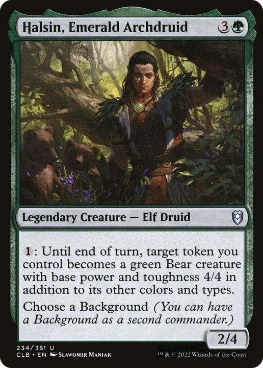 Halsin, Emerald Archdruid in the group Advanced search at Proxyprinters.com (34404)