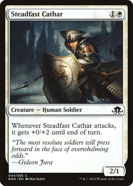 Steadfast Cathar in the group Magic the Gathering / Types / Creatures / Human at Proxyprinters.com (34408)