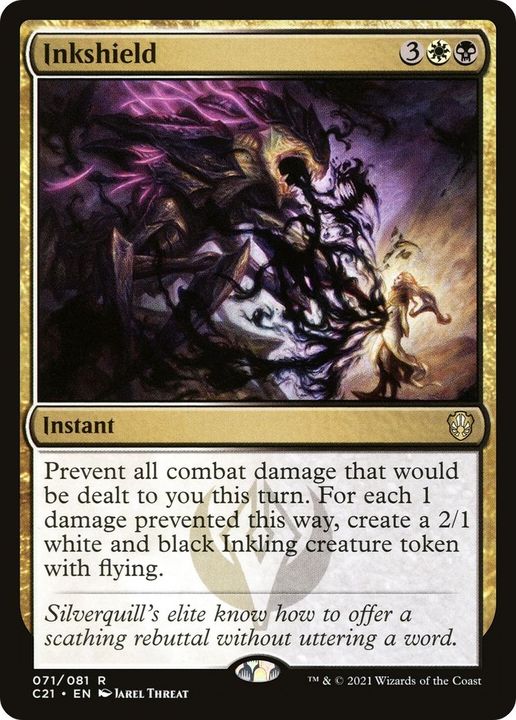 Inkshield in the group Magic the Gathering / Types / Colors / Multicolors / B, W at Proxyprinters.com (34410)