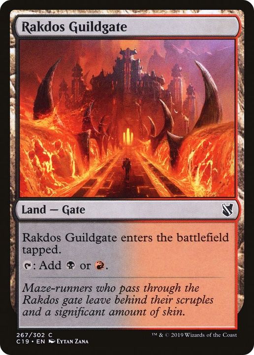 Rakdos Guildgate in the group Magic the Gathering / Types / Colors / Colorless at Proxyprinters.com (34456)