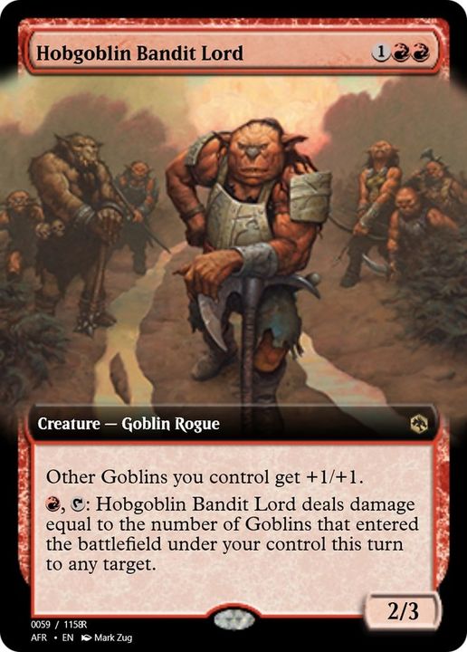 Hobgoblin Bandit Lord in the group Magic the Gathering / Types / Creatures / Goblin at Proxyprinters.com (34468)