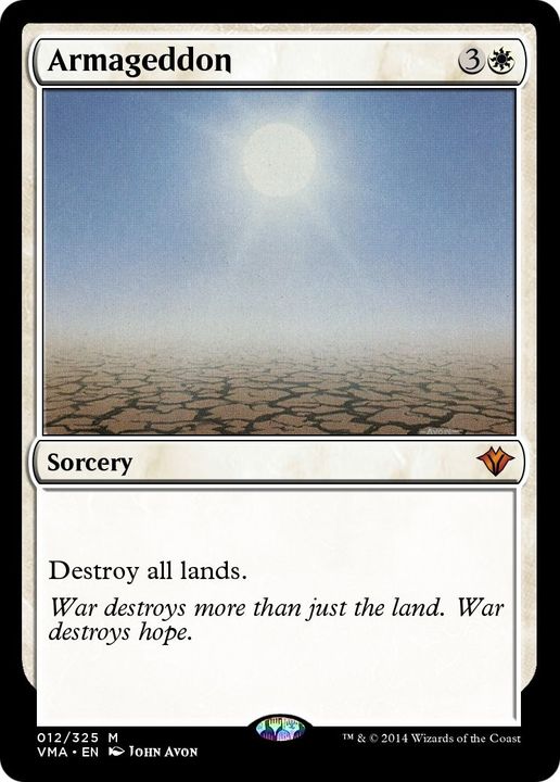 Armageddon in the group Magic the Gathering / Types / Colors / White at Proxyprinters.com (34469)