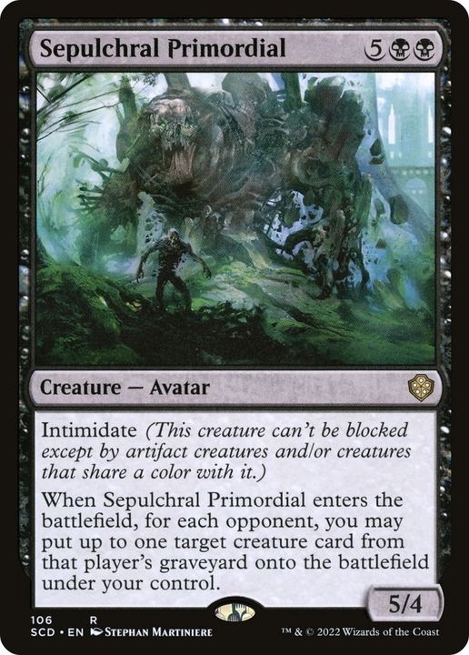 Sepulchral Primordial in the group Magic the Gathering / Types / Colors / Black at Proxyprinters.com (34470)