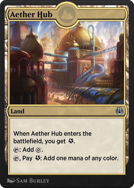 Aether Hub in the group Magic the Gathering / Types / Colors / Colorless at Proxyprinters.com (34472)