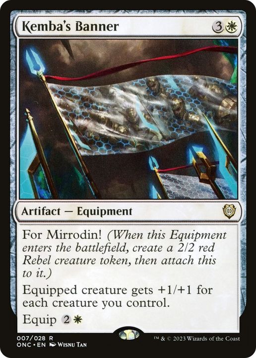 Kemba's Banner in the group Magic the Gathering / Types / Artifacts / Artifact at Proxyprinters.com (34485)