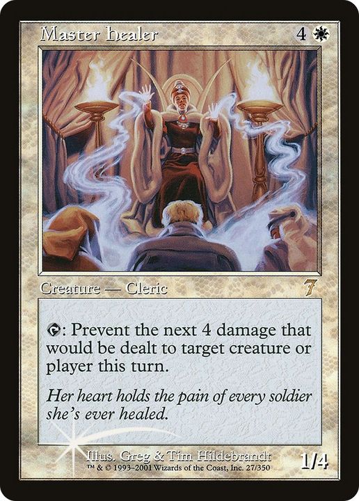 Master Healer in the group Magic the Gathering / Types / Creatures / Human at Proxyprinters.com (34505)