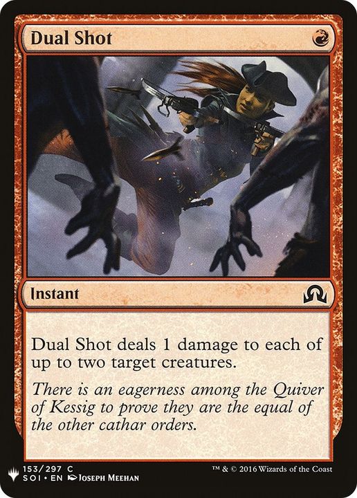 Dual Shot in the group Magic the Gathering / Types / Colors / Red at Proxyprinters.com (34516)