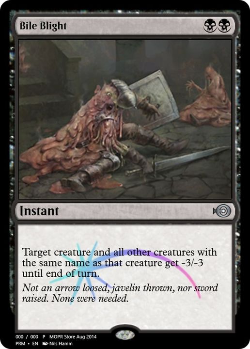 Bile Blight in the group Magic the Gathering / Types / Colors / Black at Proxyprinters.com (34524)