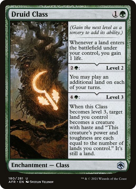 Druid Class in the group Magic the Gathering / Types / Colors / Green at Proxyprinters.com (3453)