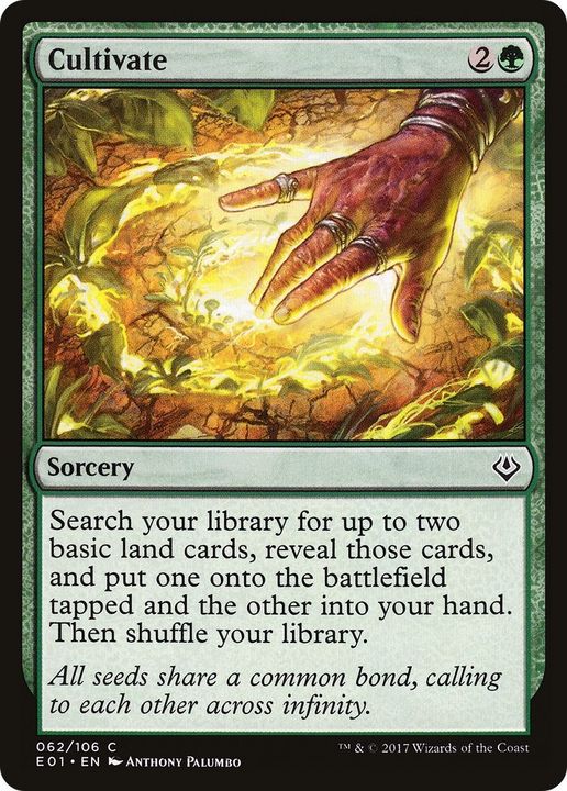 Cultivate in the group Magic the Gathering / Types / Colors / Green at Proxyprinters.com (34533)