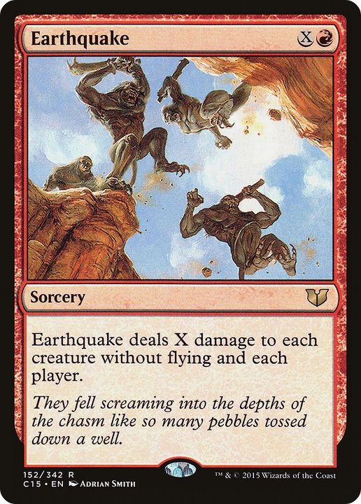 Earthquake in the group Magic the Gathering / Types / Colors / Red at Proxyprinters.com (34552)