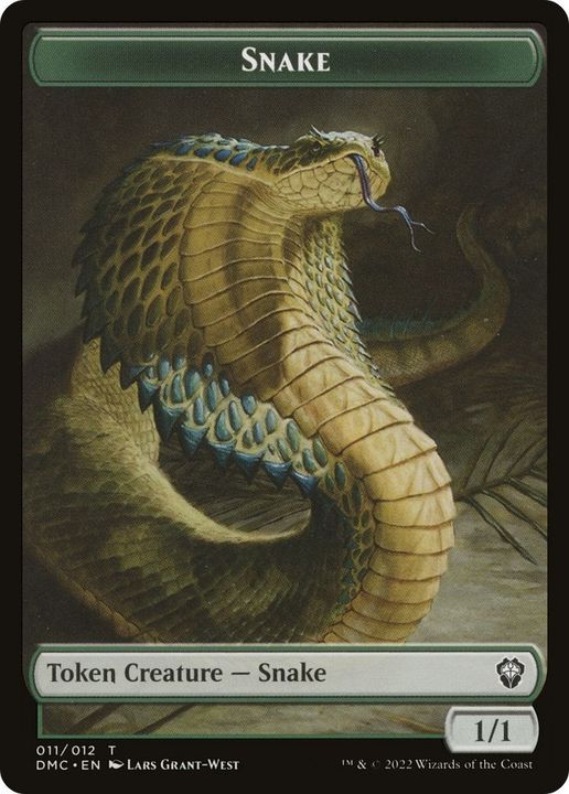 Snake in the group Magic the Gathering / Types / Colors / Green at Proxyprinters.com (34559)