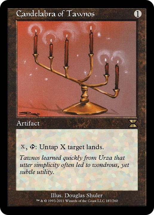 Candelabra of Tawnos in the group Magic the Gathering / Sets / MicroProse Promos at Proxyprinters.com (34569)