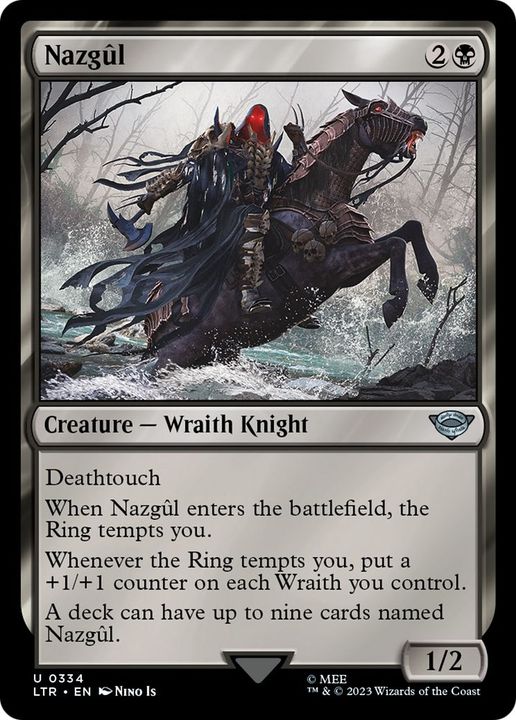 Nazgûl in the group Magic the Gathering / Sets / The Lord of the Rings: Tales of Middle-earth at Proxyprinters.com (34609)