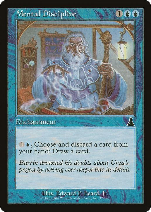 Mental Discipline in the group Magic the Gathering / Types / Enchantment / Enchantment at Proxyprinters.com (34616)