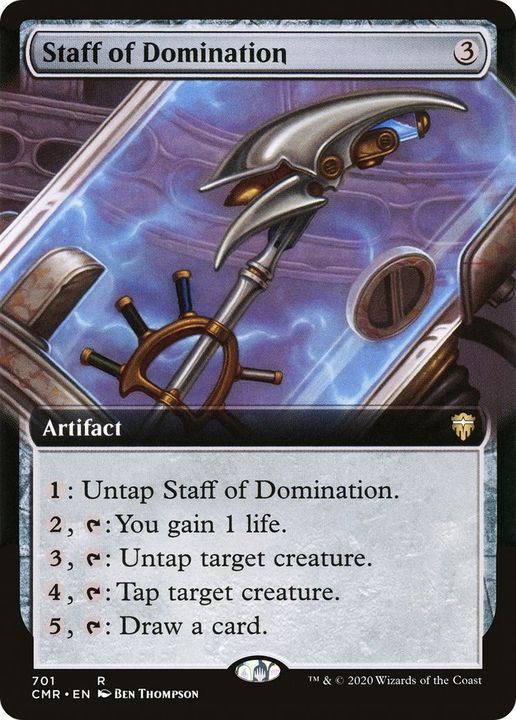 Staff of Domination in the group Magic the Gathering / Types / Artifacts / Artifact at Proxyprinters.com (34630)