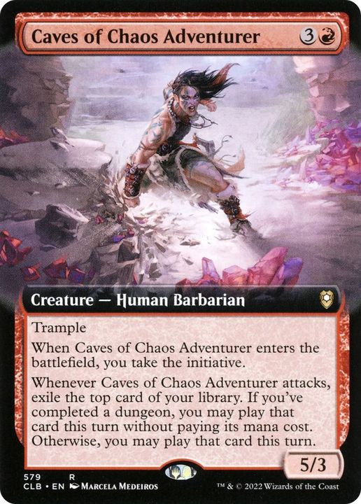 Caves of Chaos Adventurer in the group Magic the Gathering / Sets / Commander Legends: Battle for Baldur's Gate at Proxyprinters.com (34651)