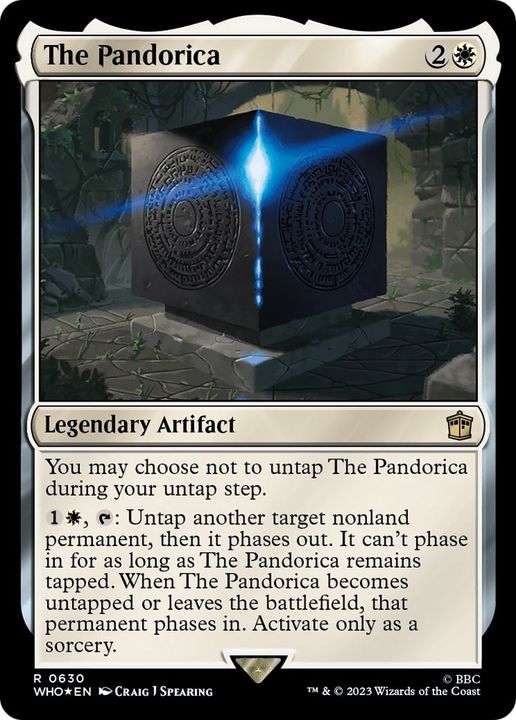 The Pandorica in the group Magic the Gathering / Types / Artifacts / Legendary Artifact at Proxyprinters.com (34670)