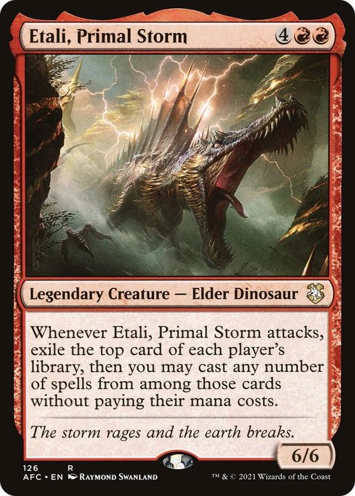 Etali, Primal Storm in the group Magic the Gathering / Types / Colors / Red at Proxyprinters.com (34680)